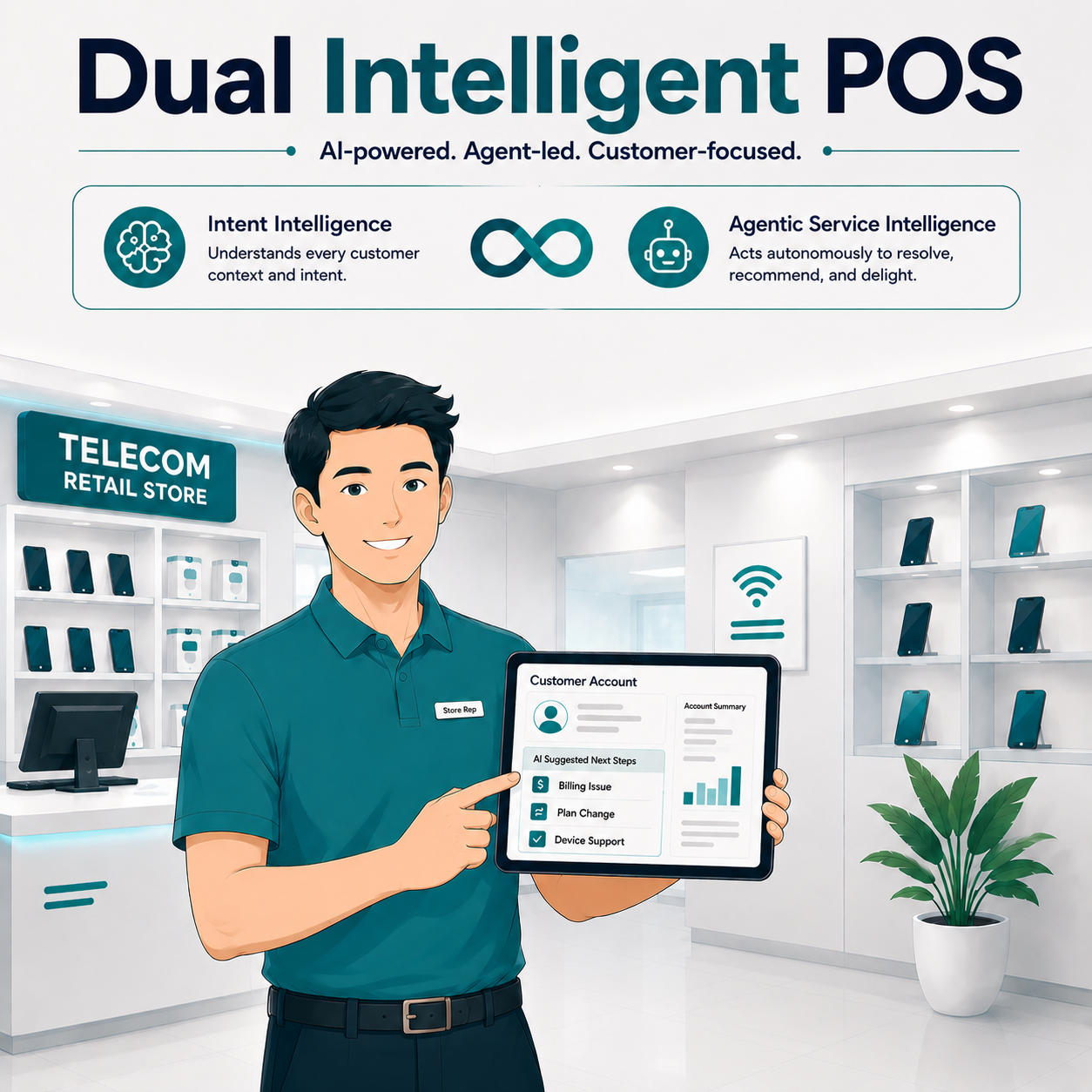Dual Intelligent POS - A Generative & Agentic AI Solution